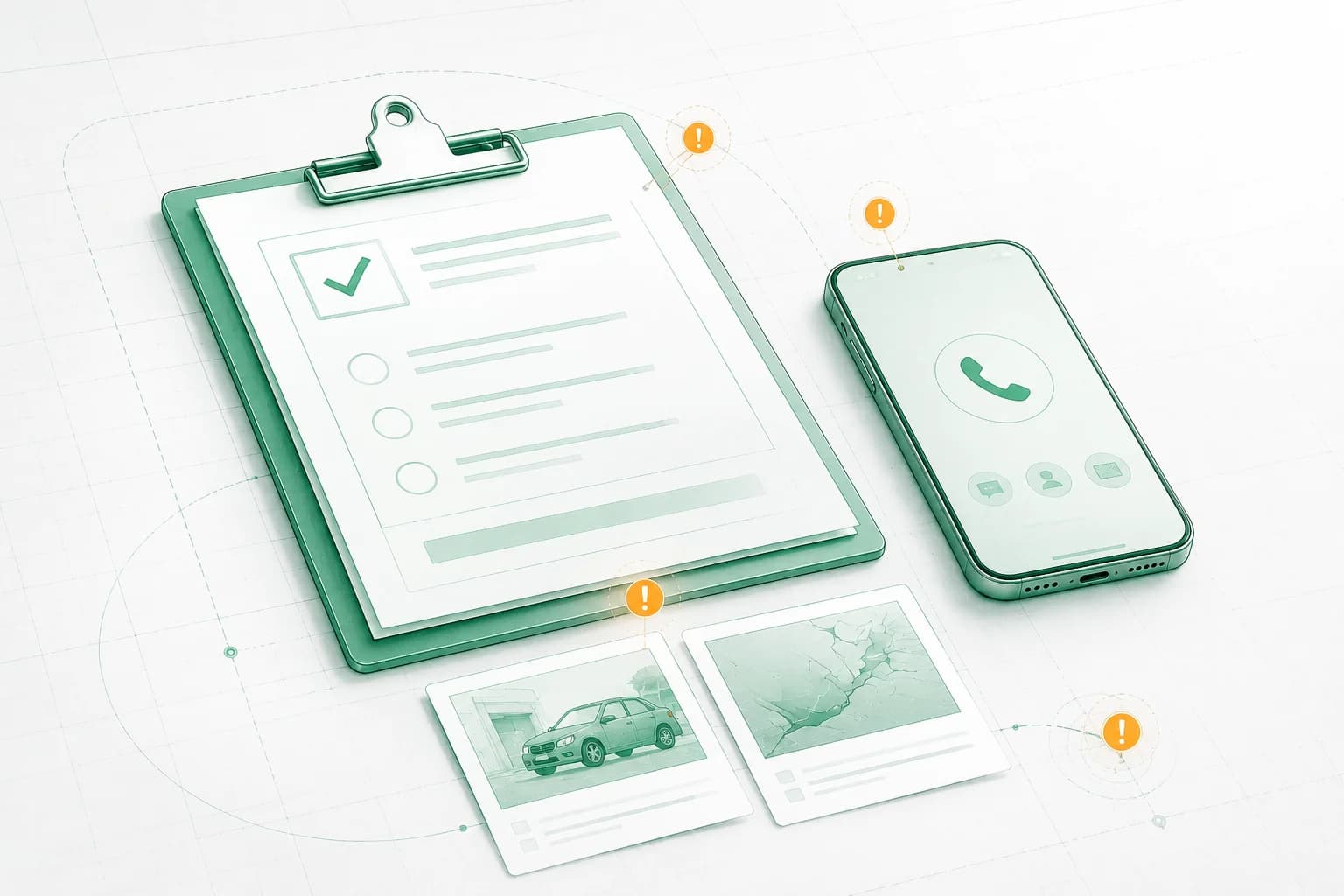Bản vẽ blueprint quy trình và hồ sơ hỗ trợ bồi thường
